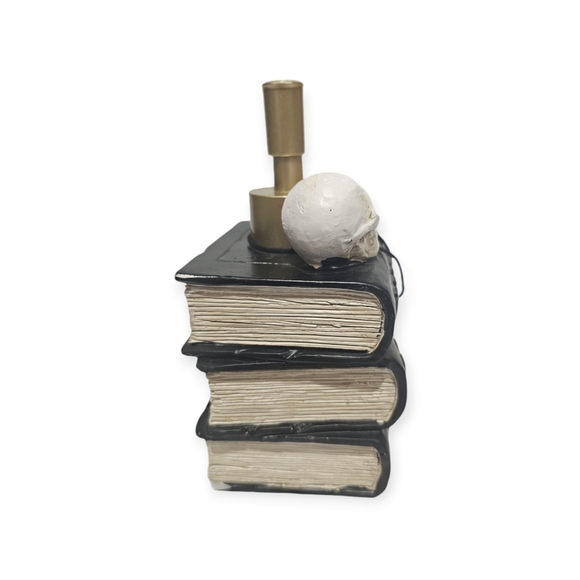 Decorative Halloween SKULL BREWS POTIONS SPELLS Books Soap Lotion Pump Dispenser - Picture 3 of 6